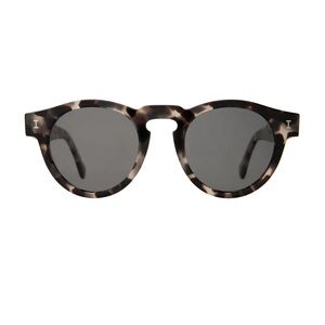 Illesteva Leonard Sunglasses White Tortoise / Grey